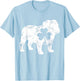 English Bulldog St Patricks Day Boys Men Dog Shamrock Green T-Shirt - T-Shirt | Light Blue