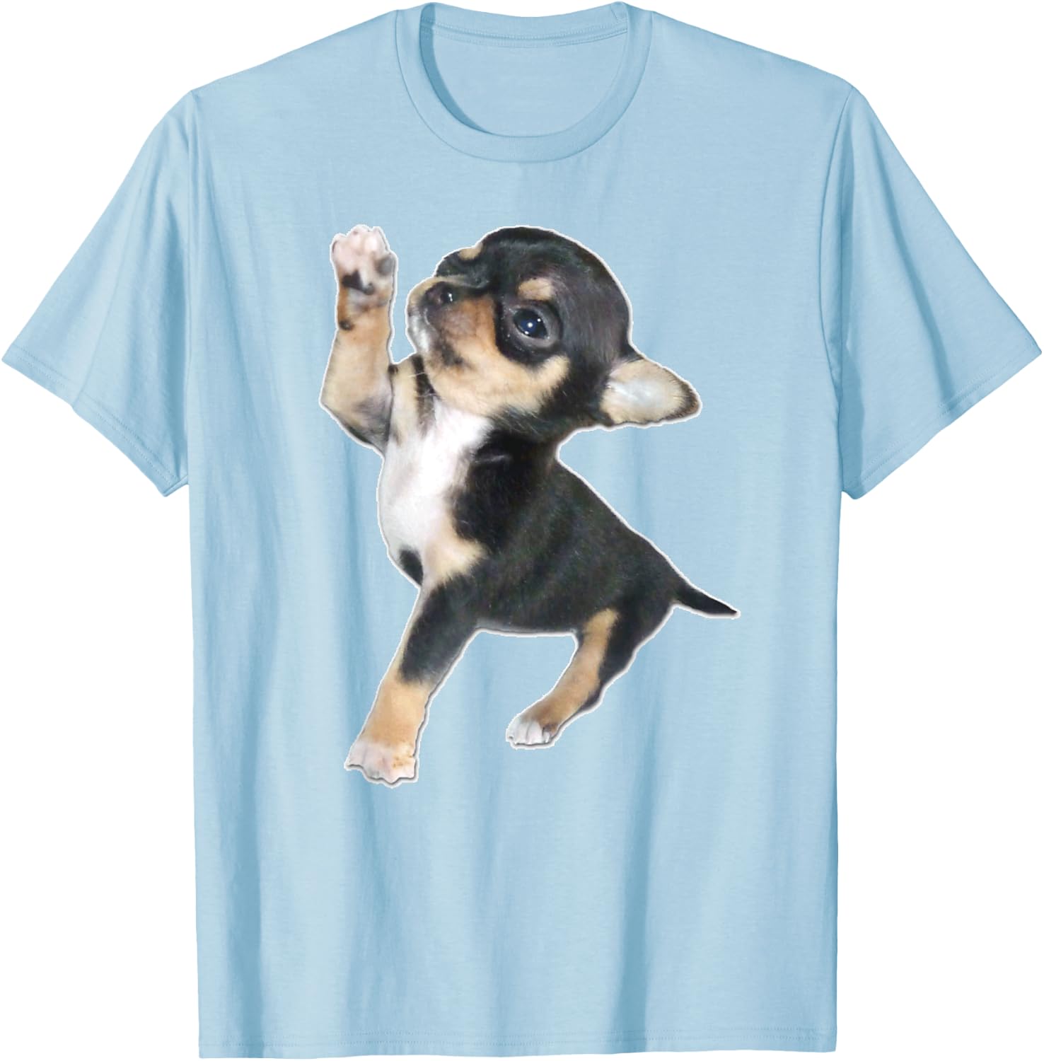 Chihuahua Puppy T-Shirt - T-Shirt | Light Blue