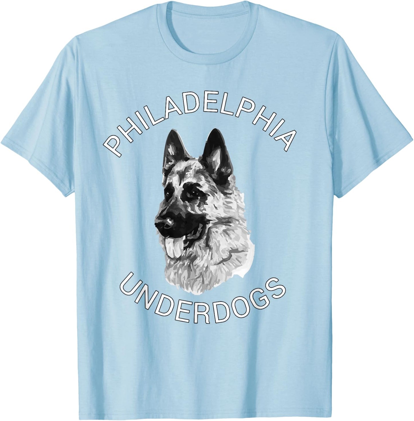 2018 Philadelphia Underdogs Funny Shirt T-Shirt - T-Shirt | Light Blue