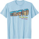 Wildwood New Jersey NJ Vintage Retro Souvenir T-Shirt - T-Shirt | Light Blue