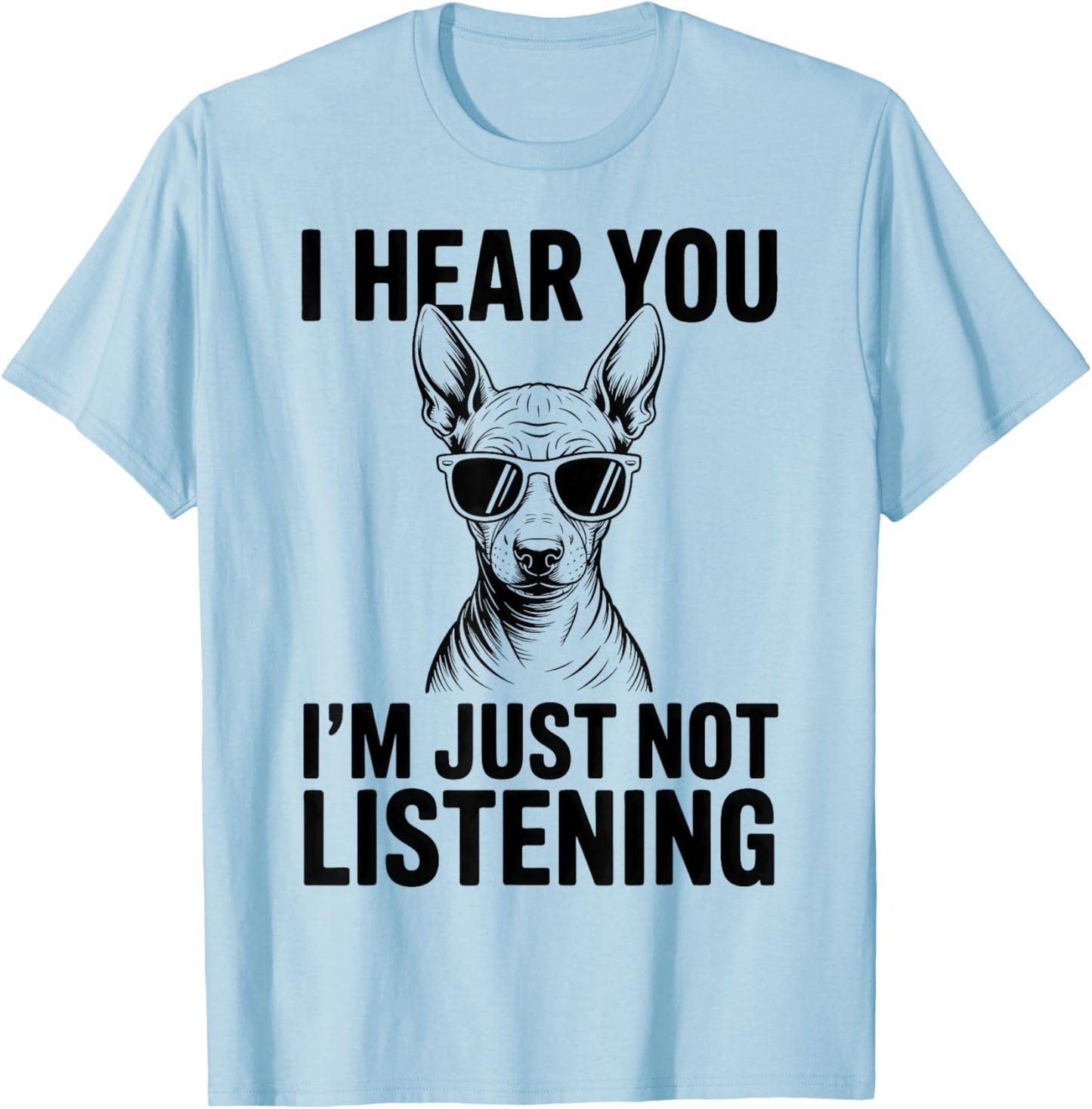 American Hairless Funny Terrier American Hairless Terrier T-Shirt - T-Shirt | Light Blue