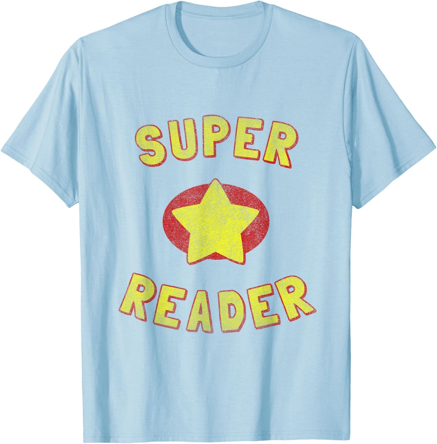 Super Reader T-Shirt - T-Shirt | Light Blue