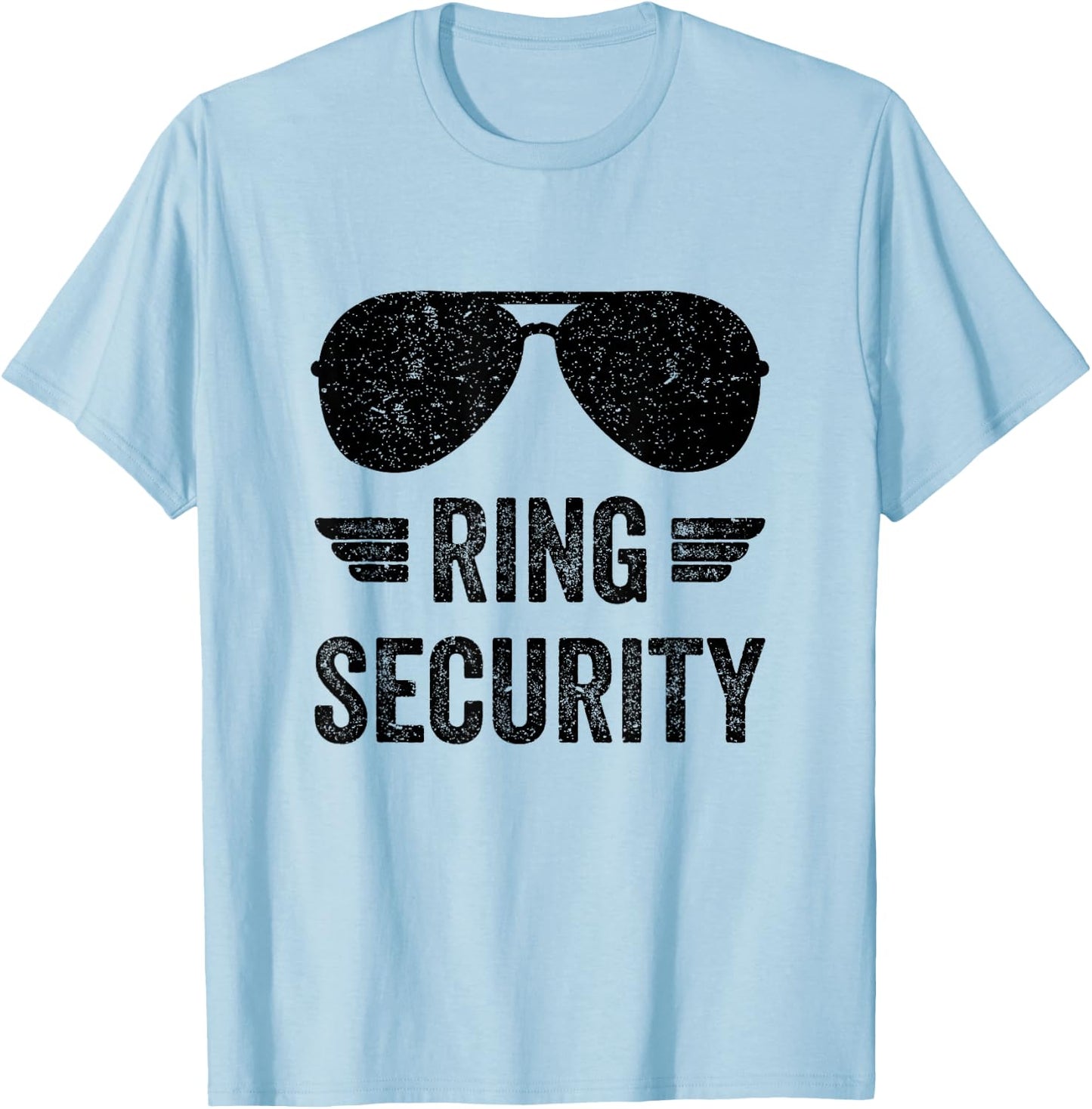 Ring Security Shirt Funny Ring Bearer Boys Youth Men T-Shirt - T-Shirt | Light Blue