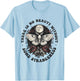 There Is No Beauty Without Some Strangeness T-Shirt - T-Shirt | Light Blue