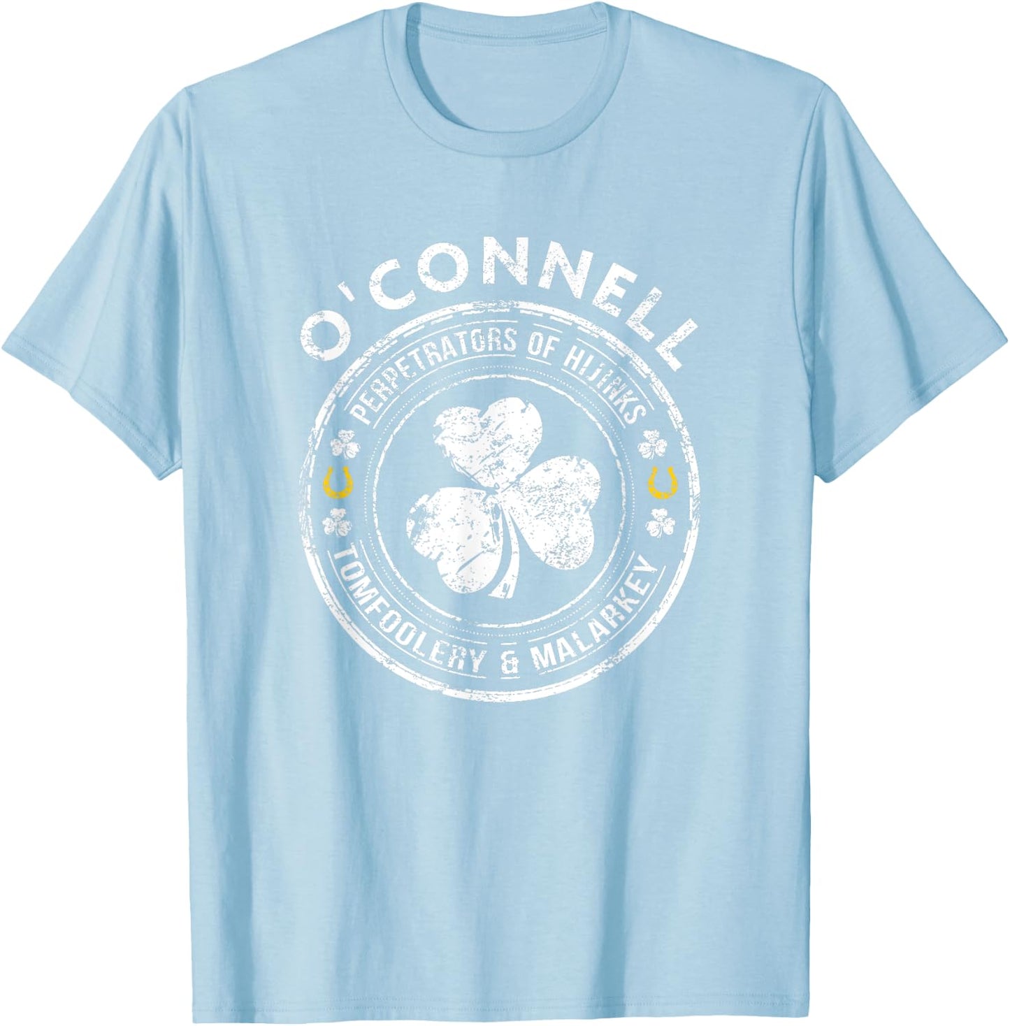 O'Connell Irish Family Name T-Shirt - T-Shirt | Light Blue