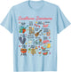 Southern Summers Garden Pickin' Front Porch Sittin' Funny T-Shirt - T-Shirt | Light Blue