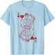 Superman Super Card T-Shirt - T-Shirt | Light Blue