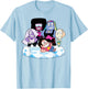 Stevens Universe Group Shot of All Gems Graphic T-Shirt - T-Shirt | Light Blue