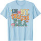 In My Theater Era Theater Lover Acting Teacher Girl Groovy T-Shirt - T-Shirt | Light Blue