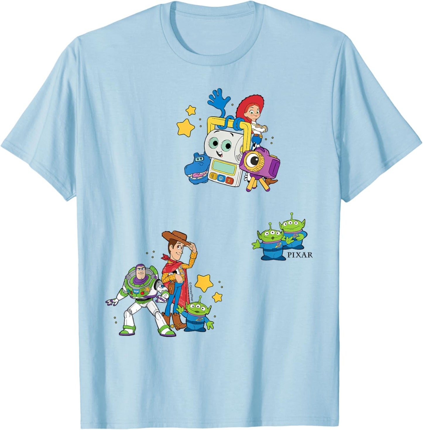 Toy Story 5 - Characters T-Shirt - T-Shirt | Light Blue