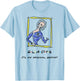 It's An Original Buffay! Gladys Funny Quote T-Shirt - T-Shirt | Light Blue