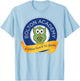 Bolton Academy PTA Big Hooty White Cotton Polyester Blend Classic Fit Collarless Round Neck Short Sleeve , Small, -Adults T-Shirt - T-Shirt | Light Blue