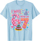 I was 6 Now I'm 7 7th Birthday Girl Funny Six Seven 6 7 Kids T-Shirt - T-Shirt | Light Blue