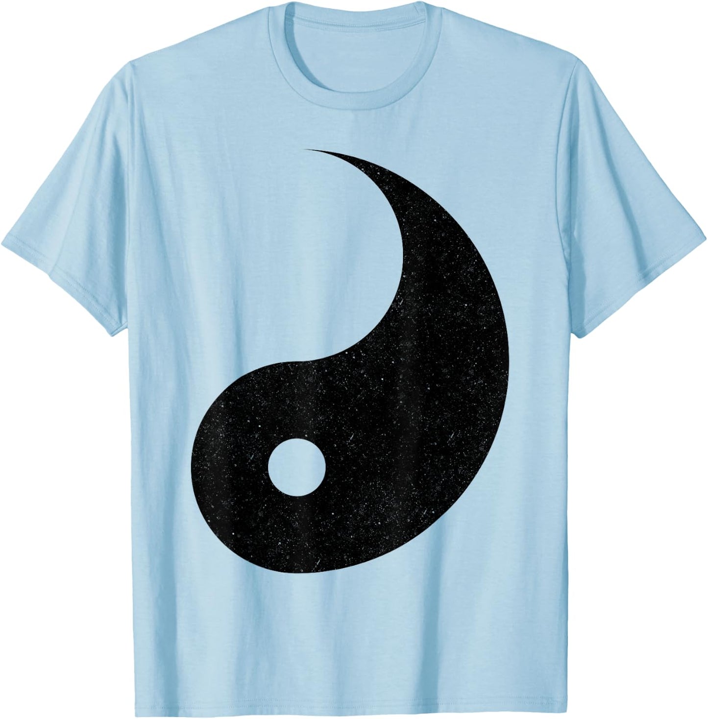 Yin Costume Shirt Adult Men Women Kids Couple Yin And Yang T-Shirt - T-Shirt | Light Blue