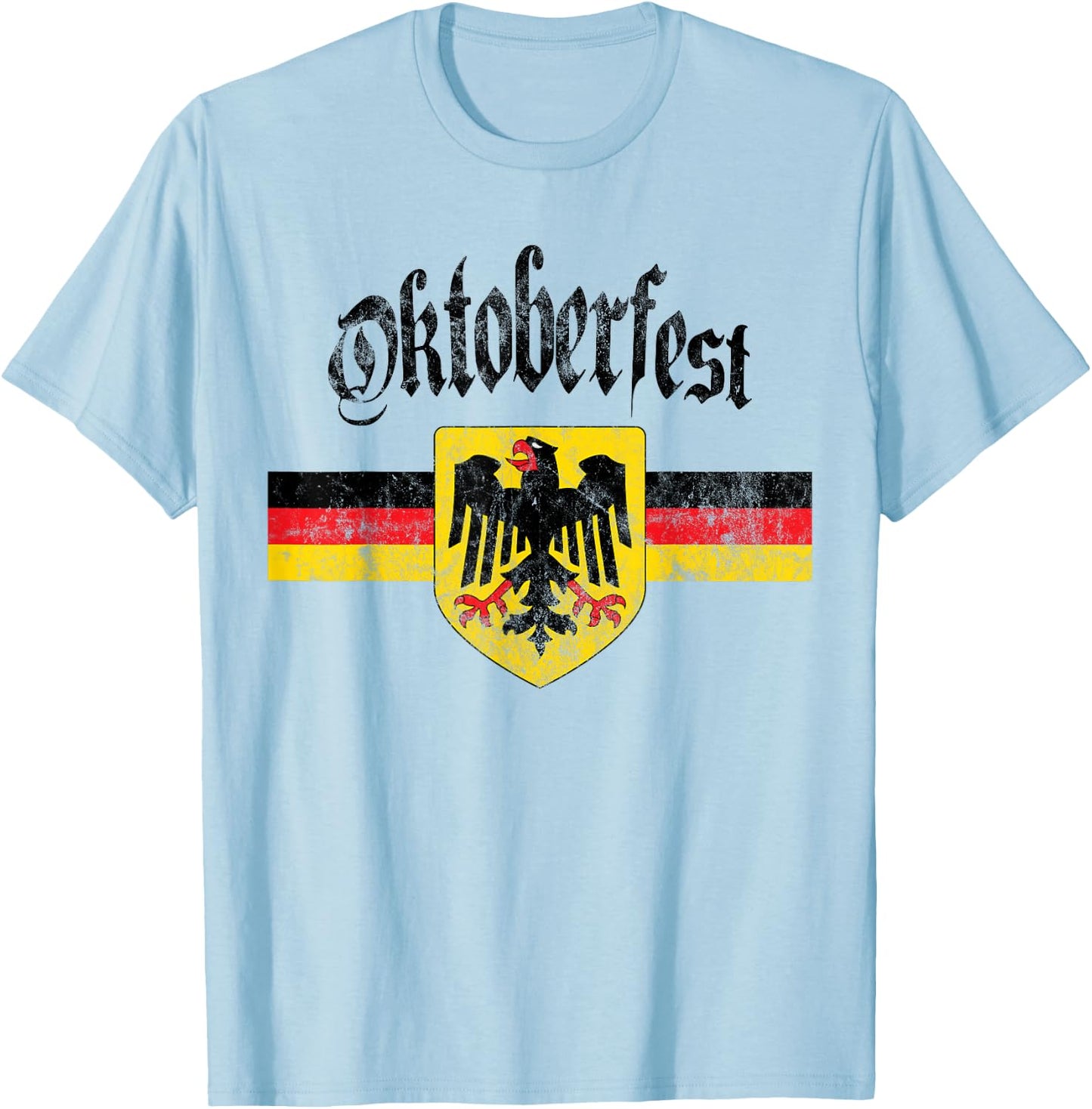 Oktoberfest German Coat of Arms T-Shirt - T-Shirt | Light Blue