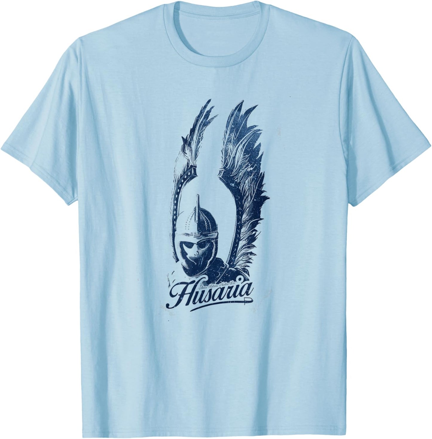 Polish Winged Hussar Cavalry T-Shirt - T-Shirt | Light Blue
