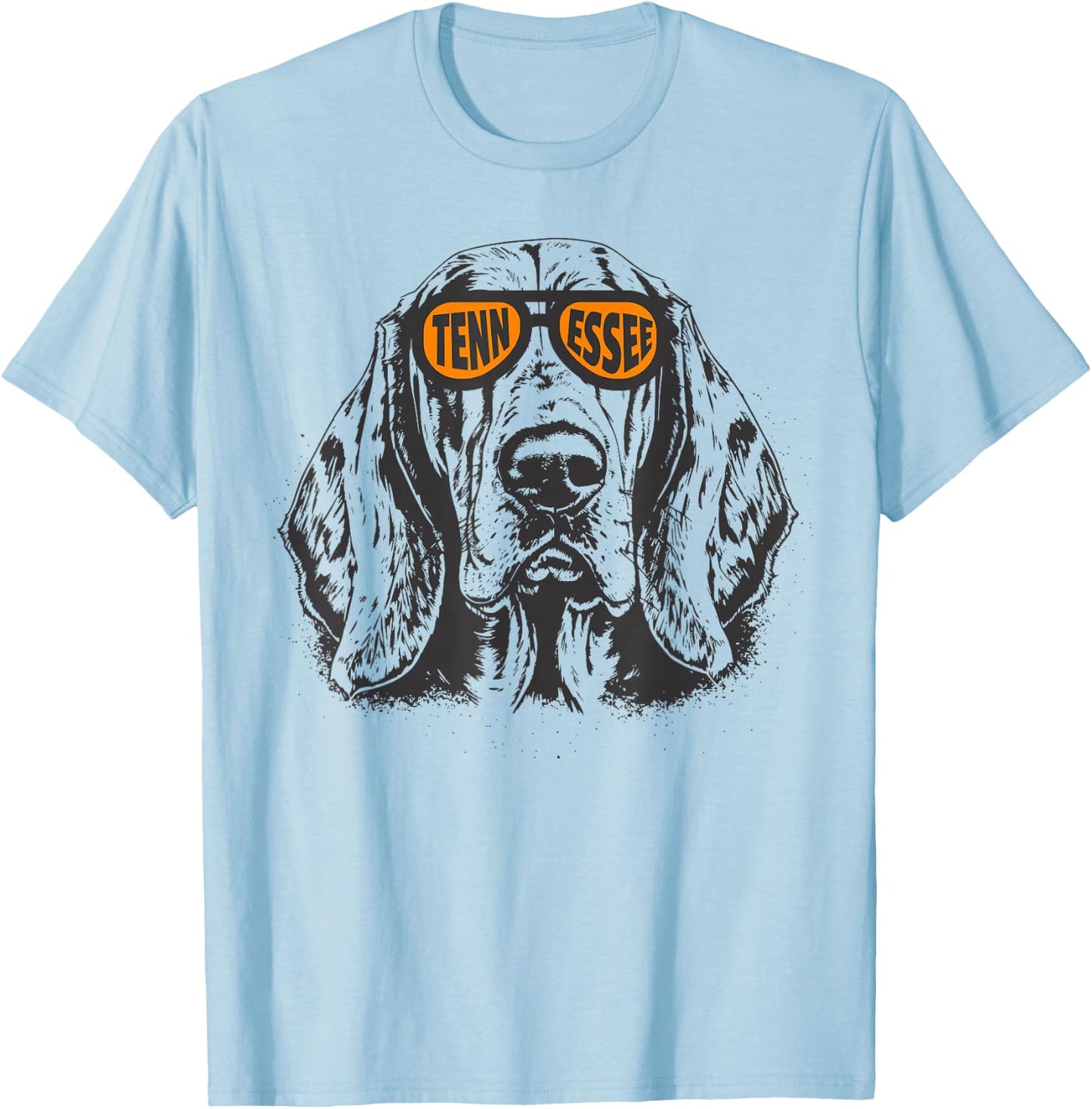Tennessee Dog Sport Lovers | Tennessee Coonhound Fan T-Shirt - T-Shirt | Light Blue