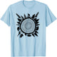 Into The Woods - Tree Ring T Shirt Design T-Shirt - T-Shirt | Light Blue