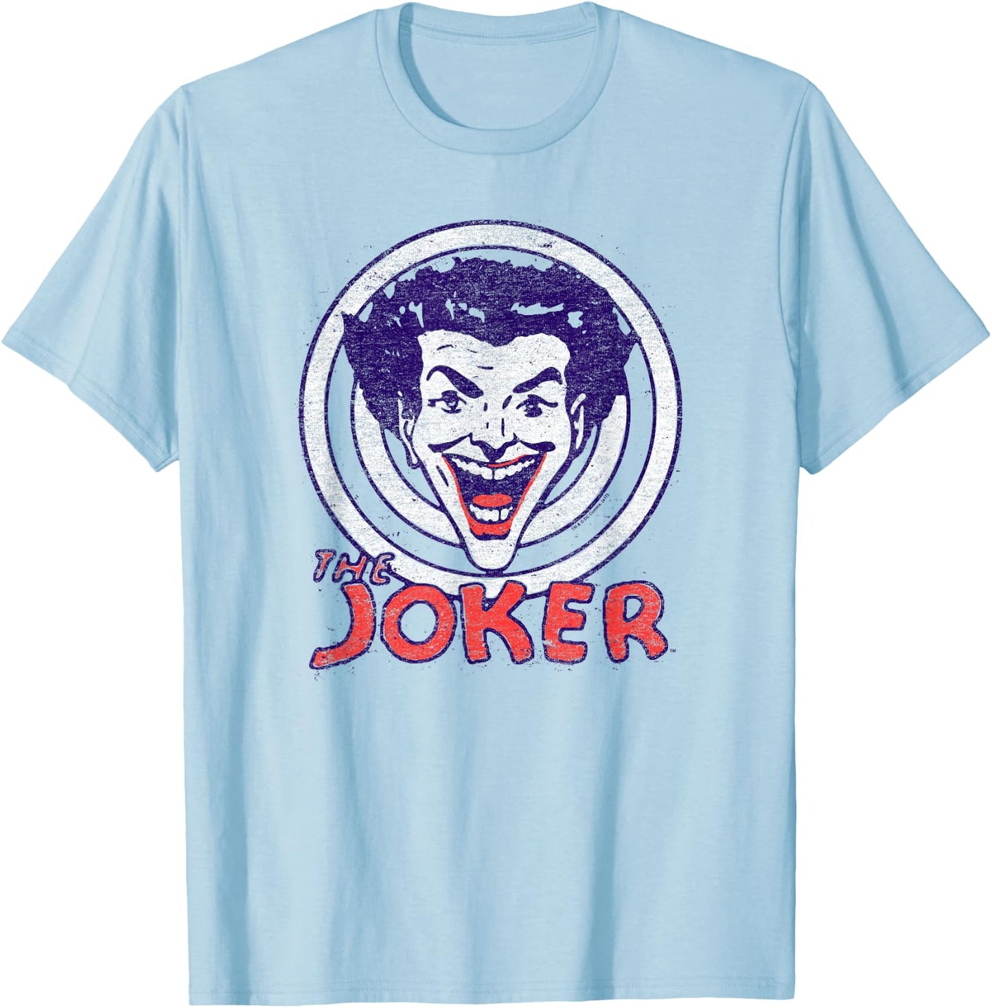 Batman Joker Target T-Shirt - T-Shirt | Light Blue