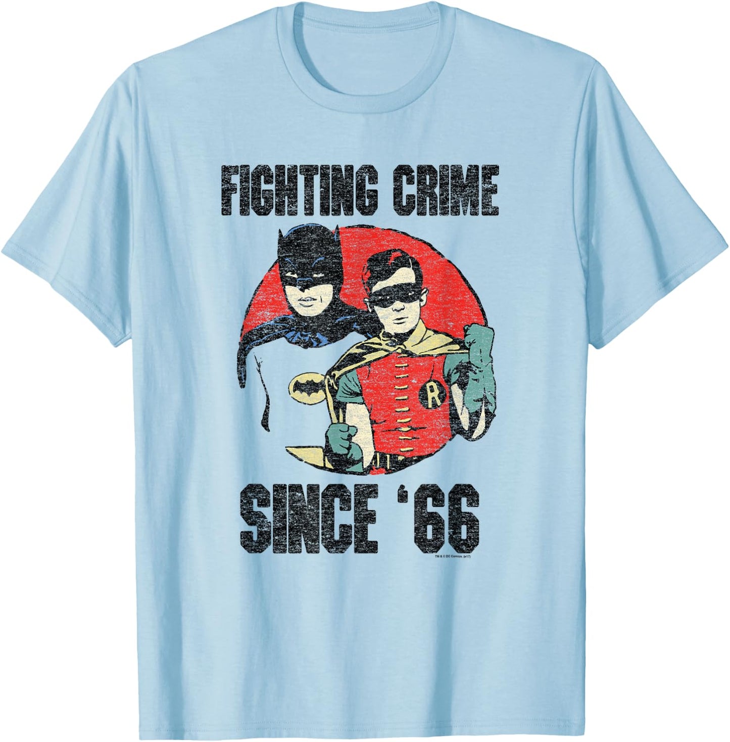 Batman Classic TV Series Since 66 T-Shirt - T-Shirt | Light Blue