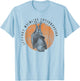 Flying Fox Bat Wildlife Animal Lover Gift T-Shirt - T-Shirt | Light Blue