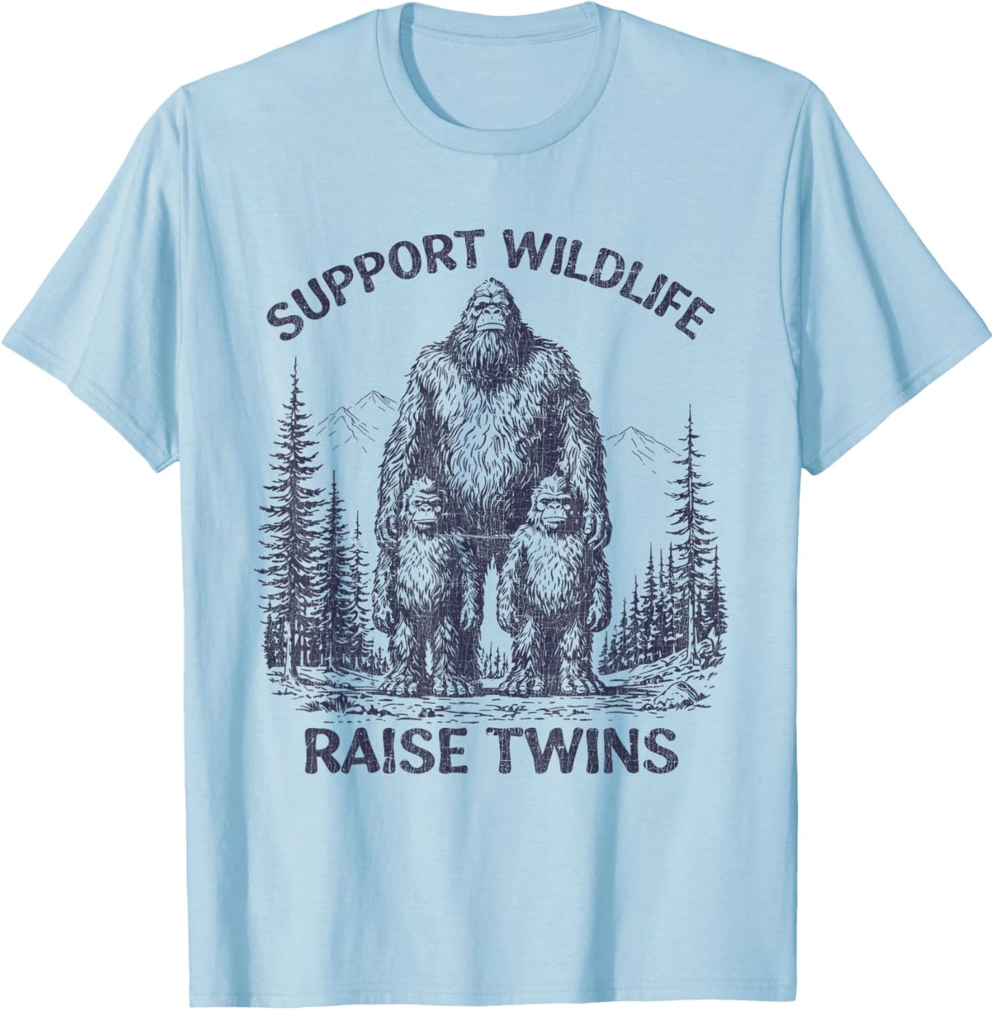 Sasquatch T-Shirt - T-Shirt | Light Blue