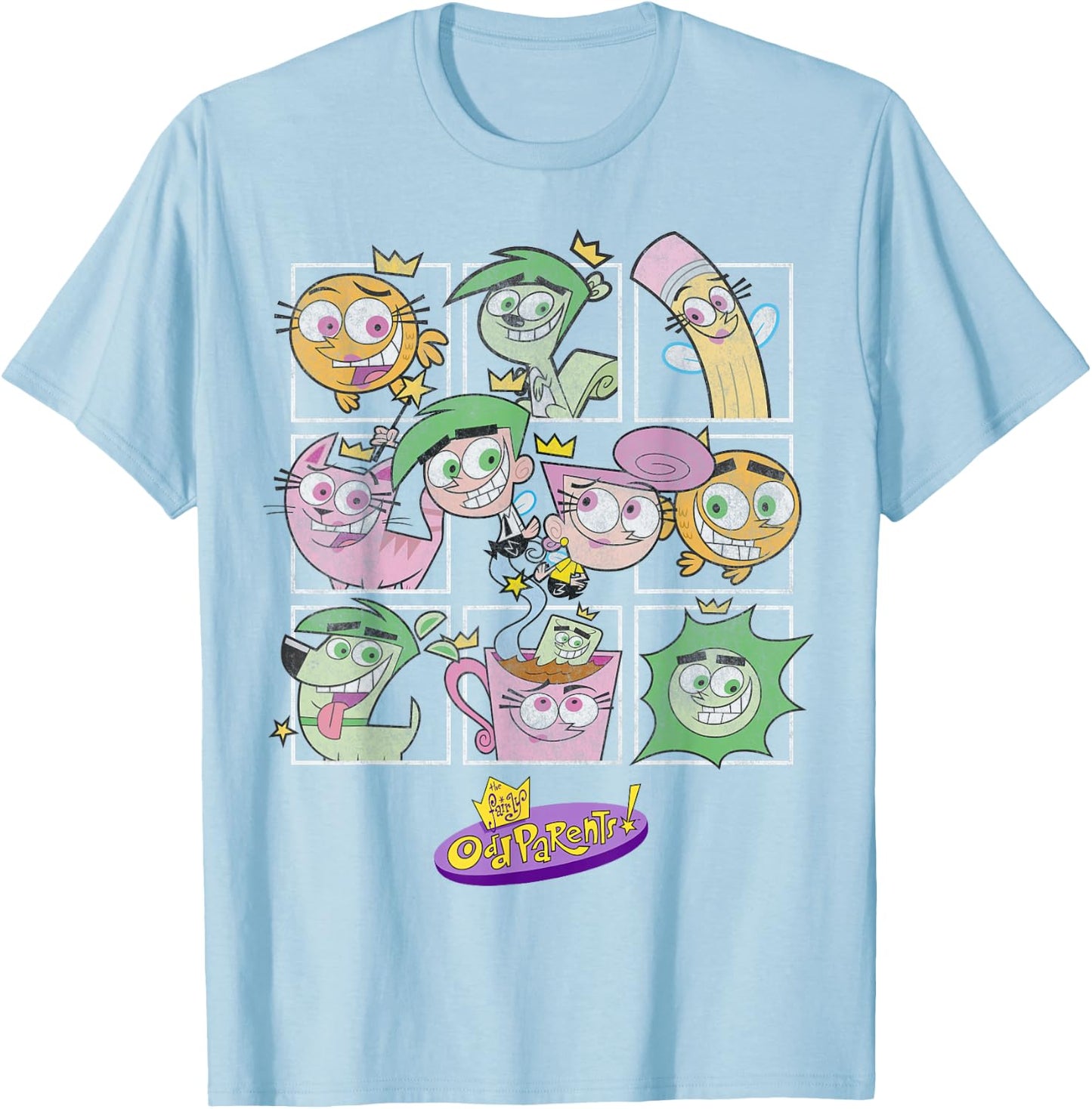 Nickelodeon The Fairly OddParents Morph T-Shirt - T-Shirt | Light Blue