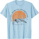 Vintage Wildlife Conservation Baby Seal Lover Gift T-Shirt - T-Shirt | Light Blue