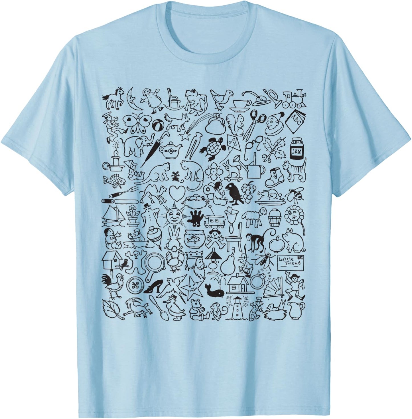 I Spy Lots of Fun T-Shirt - T-Shirt | Light Blue