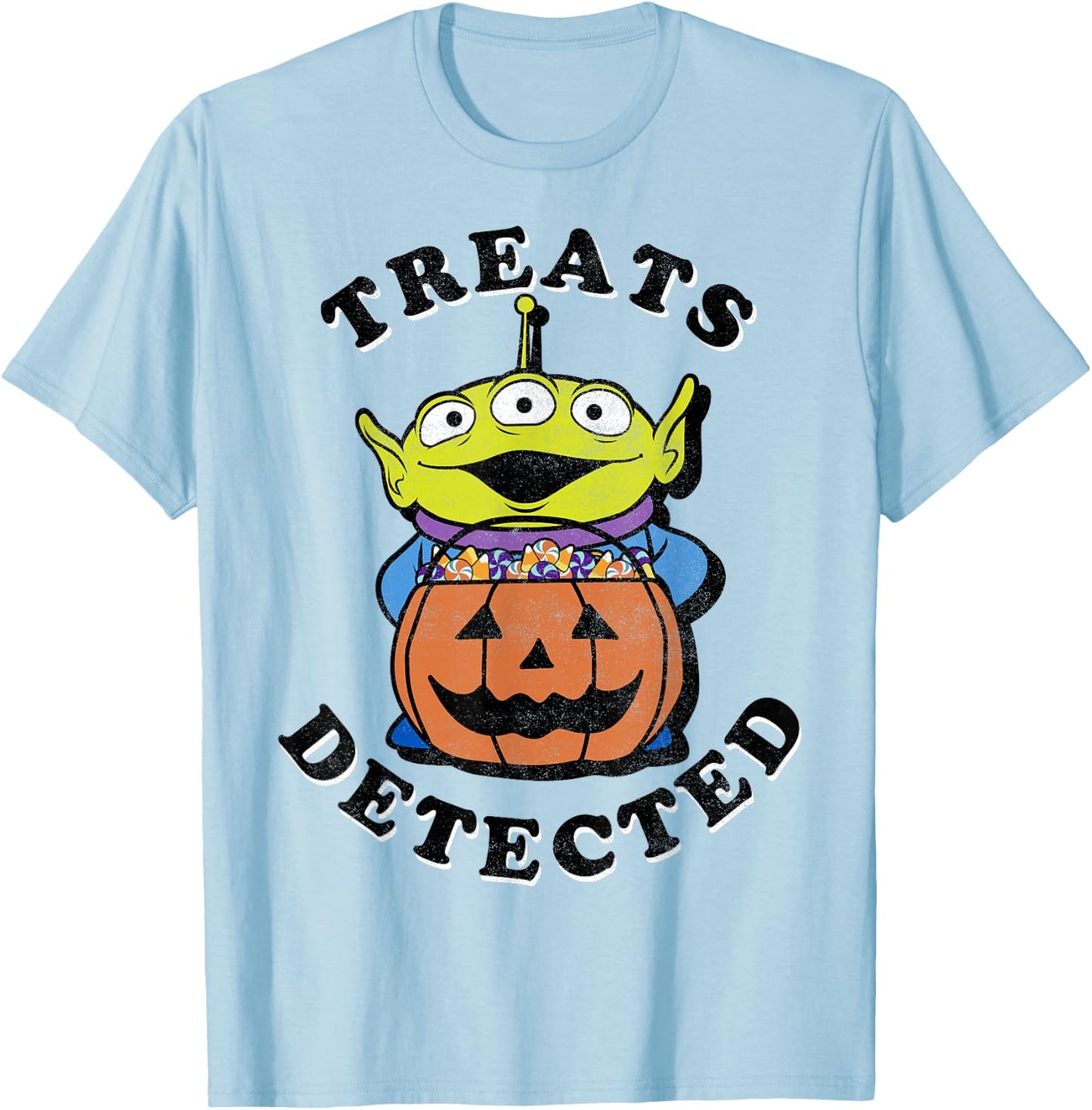 Disney Pixar Toy Story Halloween Treats T-Shirt - T-Shirt | Light Blue