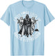 Star Wars Darth Vader Lack Green St. Patrick's Day Disney+ T-Shirt - T-Shirt | Light Blue