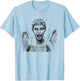 Weeping Angel Watercolor Sci-Fi Scary Don't Blink T-Shirt - T-Shirt | Light Blue
