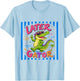 Vintage Later Gator Alligator Pun Animal Lover Summer Top T-Shirt - T-Shirt | Light Blue