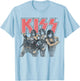 KISS - Shout it Out Loud Portrait T-Shirt - T-Shirt | Light Blue