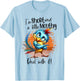 I'm Short And A Little Mouthy Deal With It Funny Bird T-Shirt - T-Shirt | Light Blue