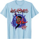 Marvel Spider-Man Spiderverse Miles Morales Splat T-Shirt - T-Shirt | Light Blue