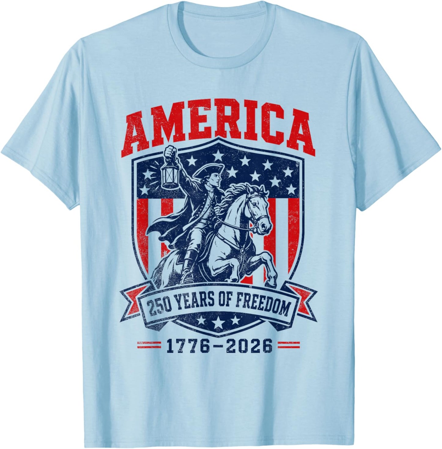 Paul Revere T-Shirt - T-Shirt | Light Blue