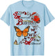 Save Monarch Butterfly Plant Milkweed Caterpillar T-Shirt - T-Shirt | Light Blue