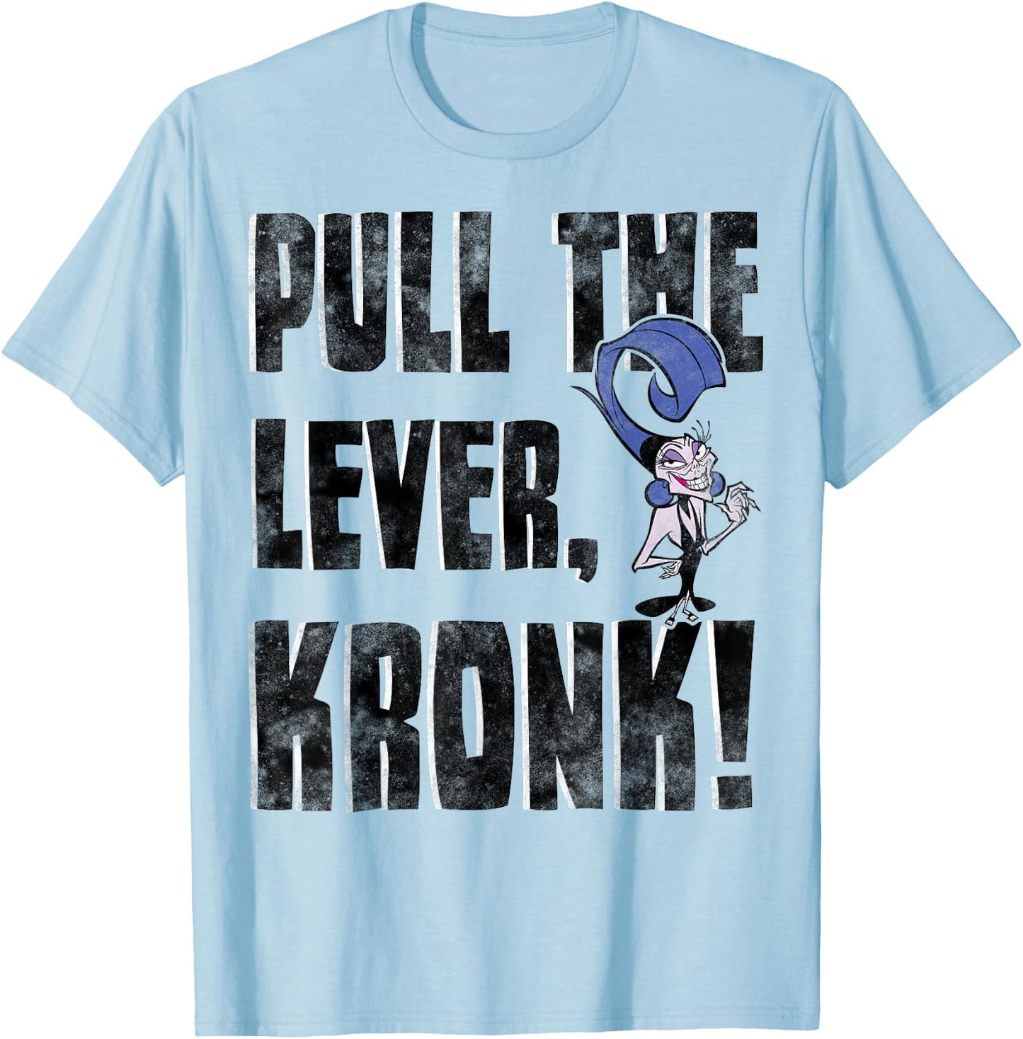 Disney Emperor's New Groove Yzma Pull The Lever T-Shirt - T-Shirt | Light Blue