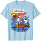 Noah Guy Unicorn Noahs Ark Design For Girls And Adults T-Shirt - T-Shirt | Light Blue