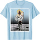 Jesus was an Astronaut Shirt - Sarcastic Funny Jesus T-Shirt - T-Shirt | Light Blue