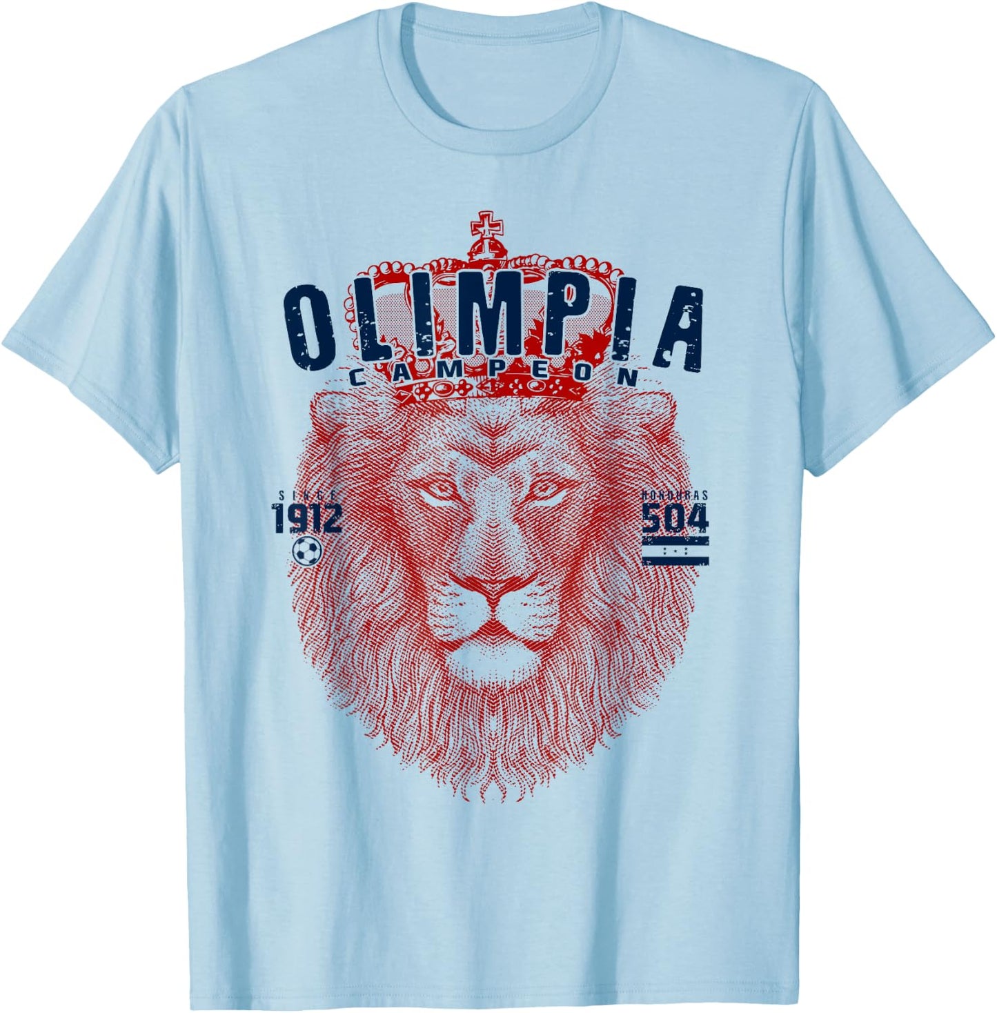 Olimpia campeon, club deportivo T-Shirt - T-Shirt | Light Blue