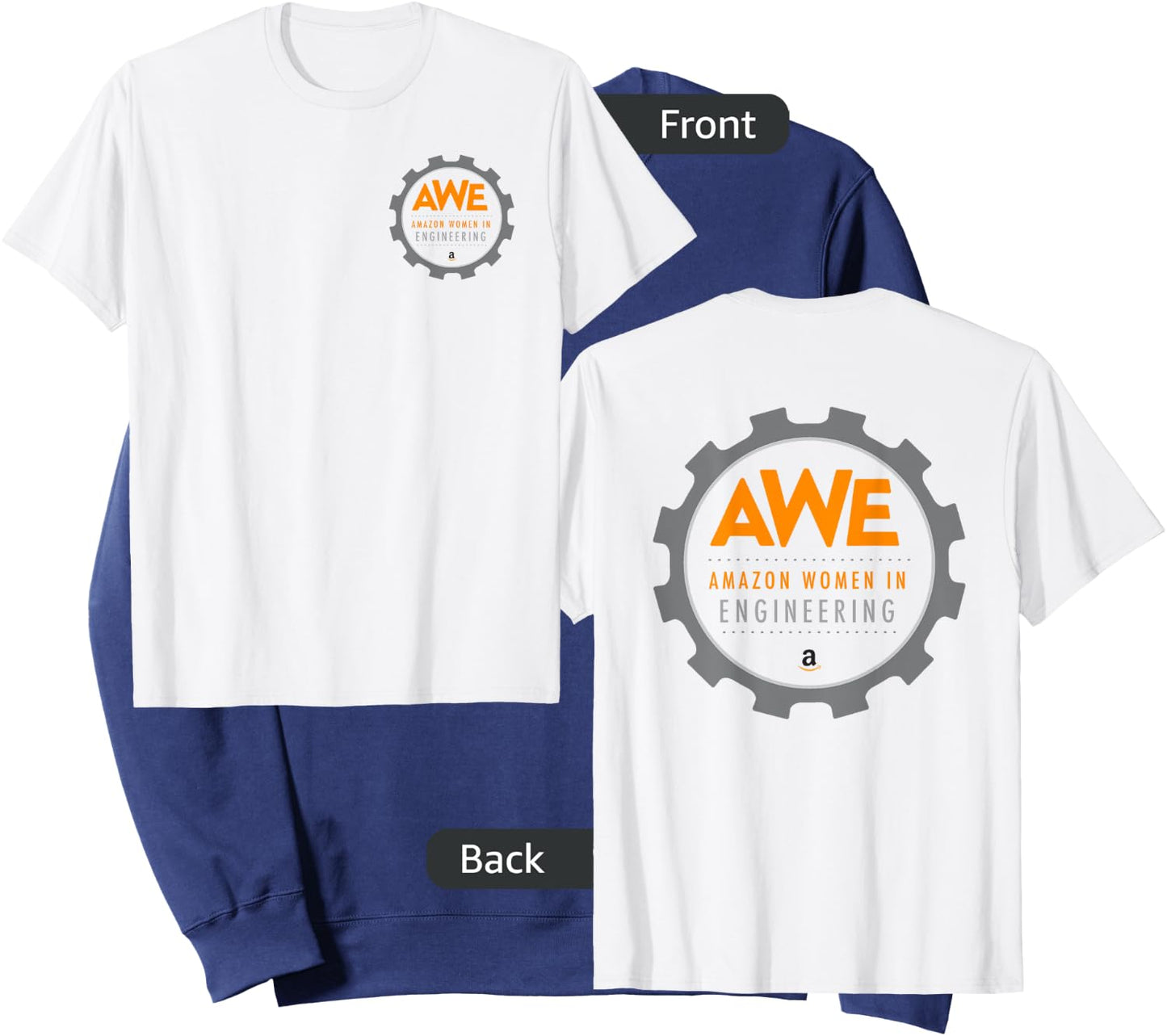 AWE Full Gear T Shirt (light colors) Sweatshirt - Sweatshirt | Navy
