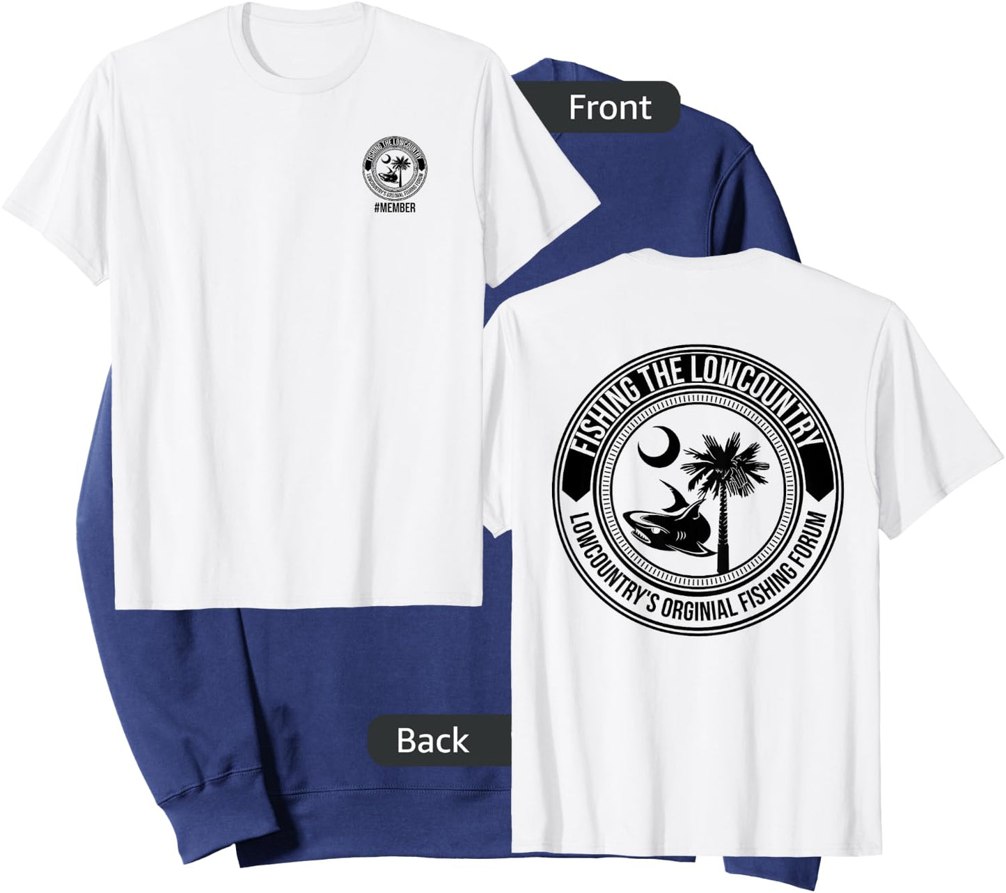 Fishing The Lowcountry Forum Beaufort Charleston Sweatshirt - Sweatshirt | Navy