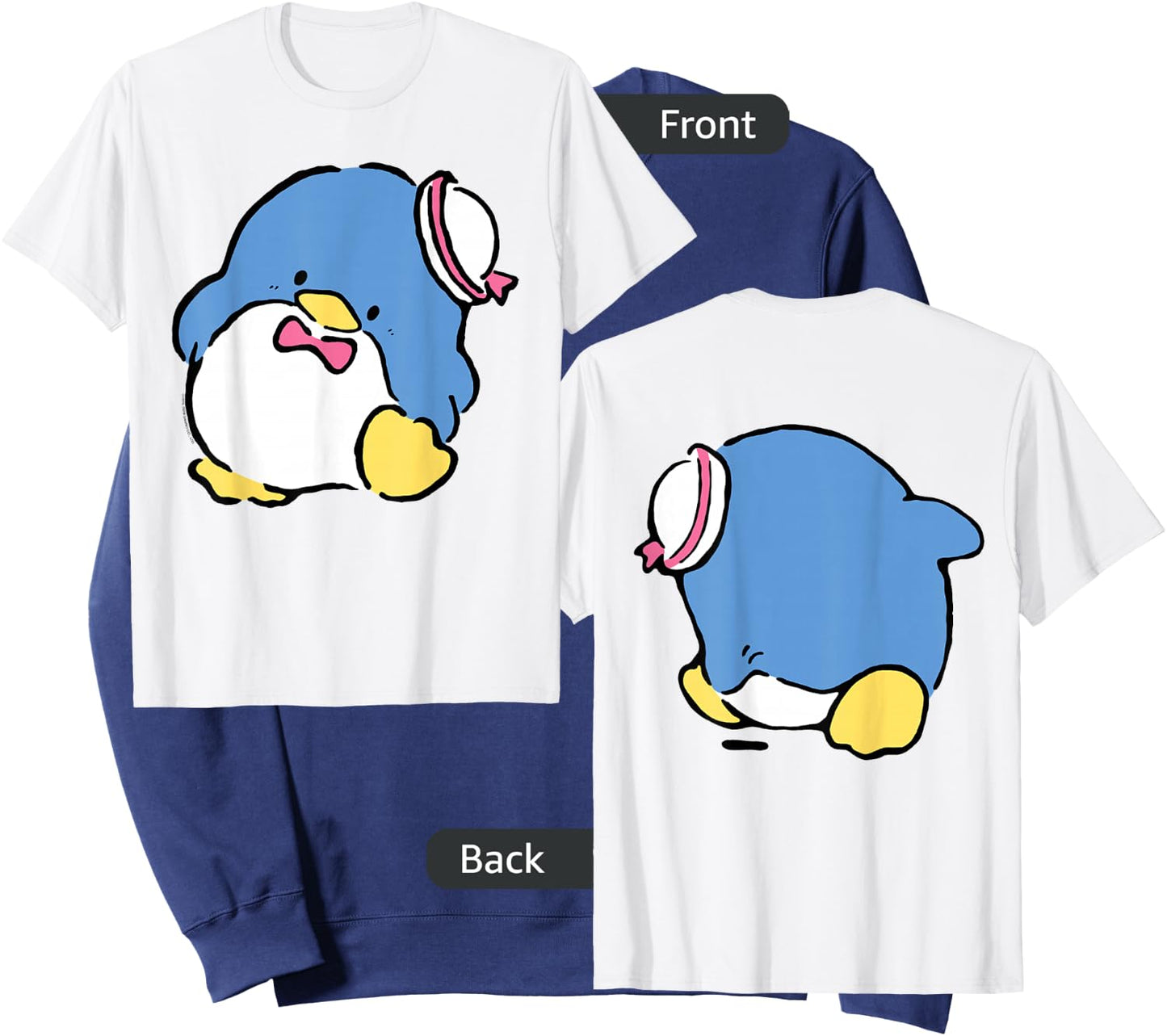 Tuxedosam Front and Back Shirt Sweatshirt - Sweatshirt | Navy