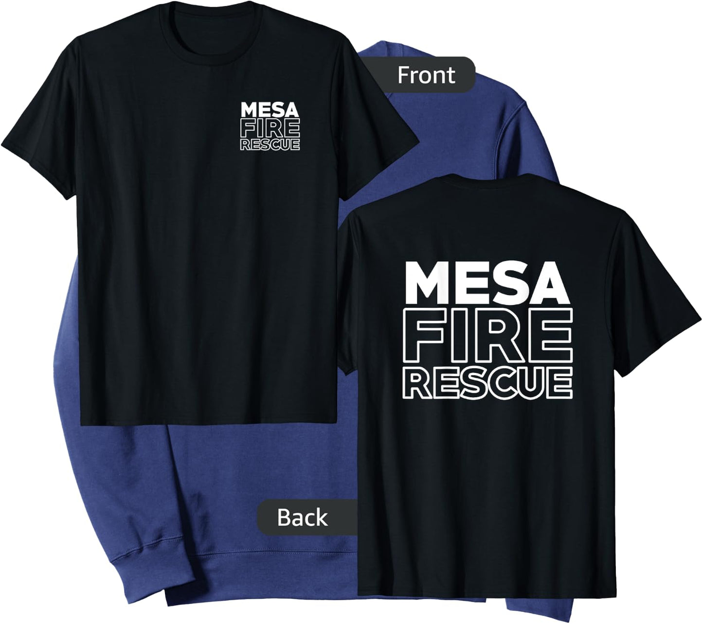 City of Mesa Fire Rescue Arizona Firefighter Duty Sweatshirt - Sweatshirt | Navy