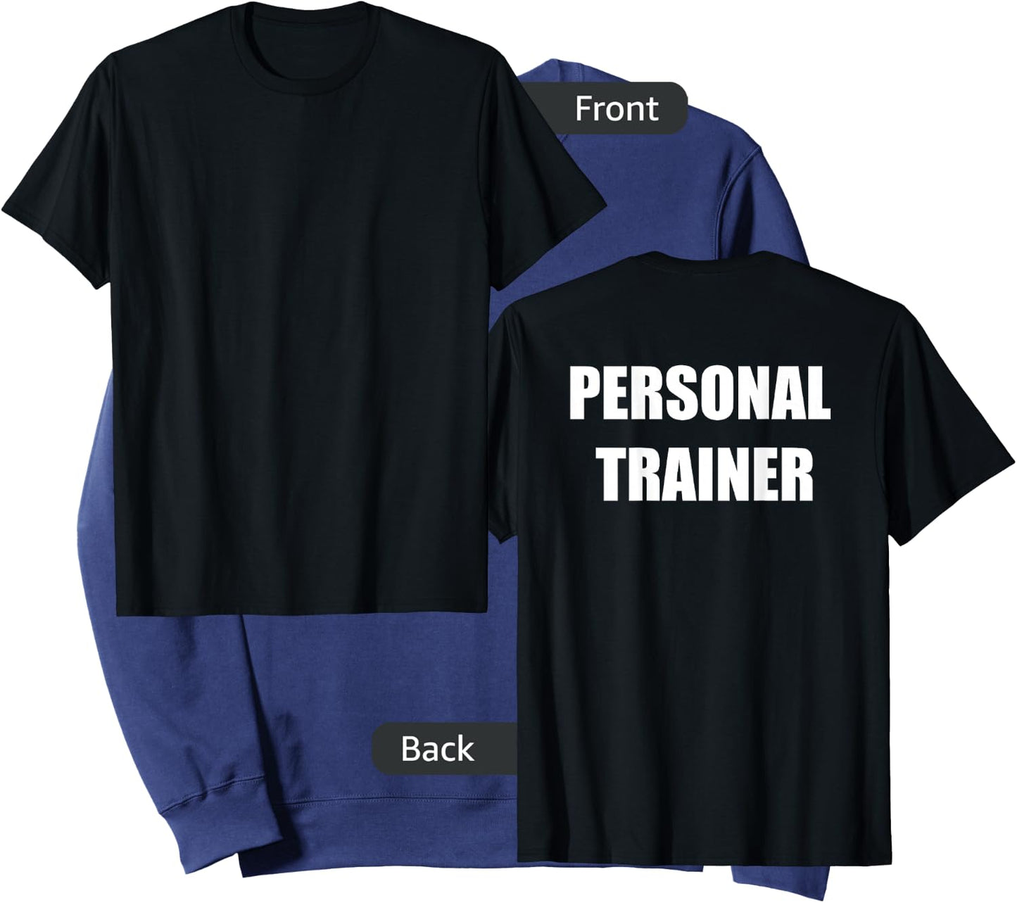 Personal Trainer - Back Only - Classic Sweatshirt - Sweatshirt | Navy