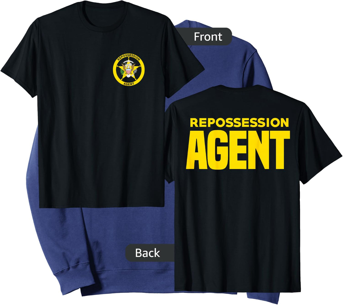 Repossession Agent Vehicle Debt Collections Recovery Sweatshirt - Sweatshirt | Navy