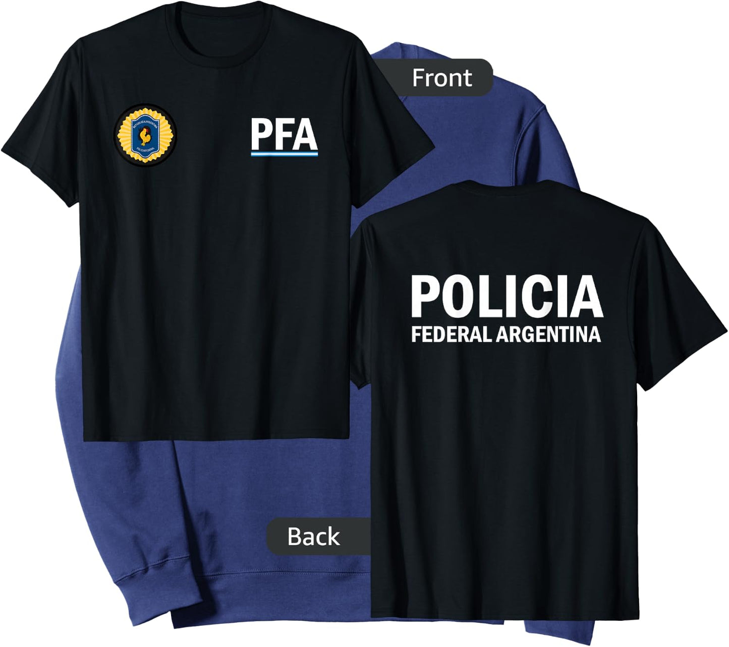 Argentina Police Apparel - Policia Federal Argentina Sweatshirt - Sweatshirt | Navy