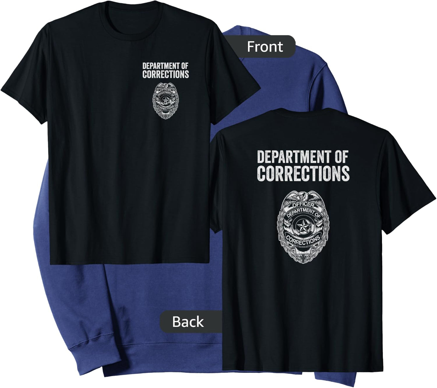 Correctional Officer Shirt Gifts Department Of Corrections Sweatshirt - Sweatshirt | Navy